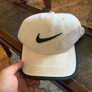 Nike white hat